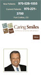 Mobile Screenshot of caringsmilesdental.com